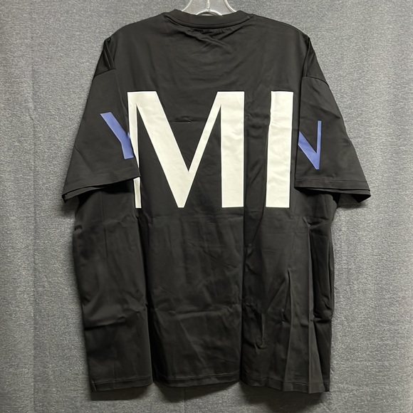 NWT -  ARMANI EXCHANGE Men's Large Logo Tee, Black - Size XL - Picture 7 of 16